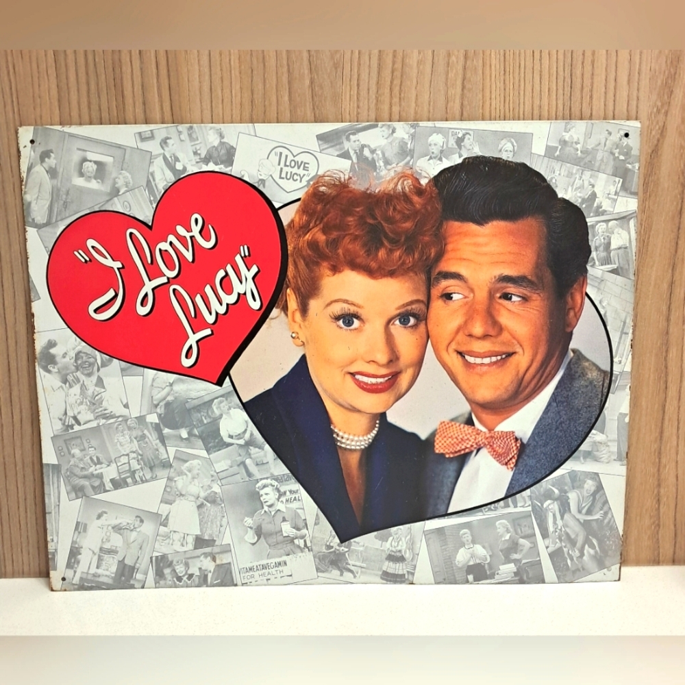 'I Love Lucy' Tin Sign - Picture 3 of 4